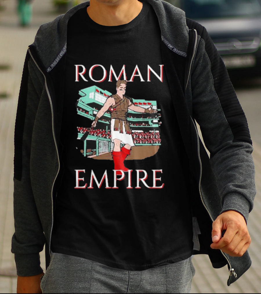 Roman Empire Anthology Boston Red Sox Fenway Park Roman Anthony T-Shirt