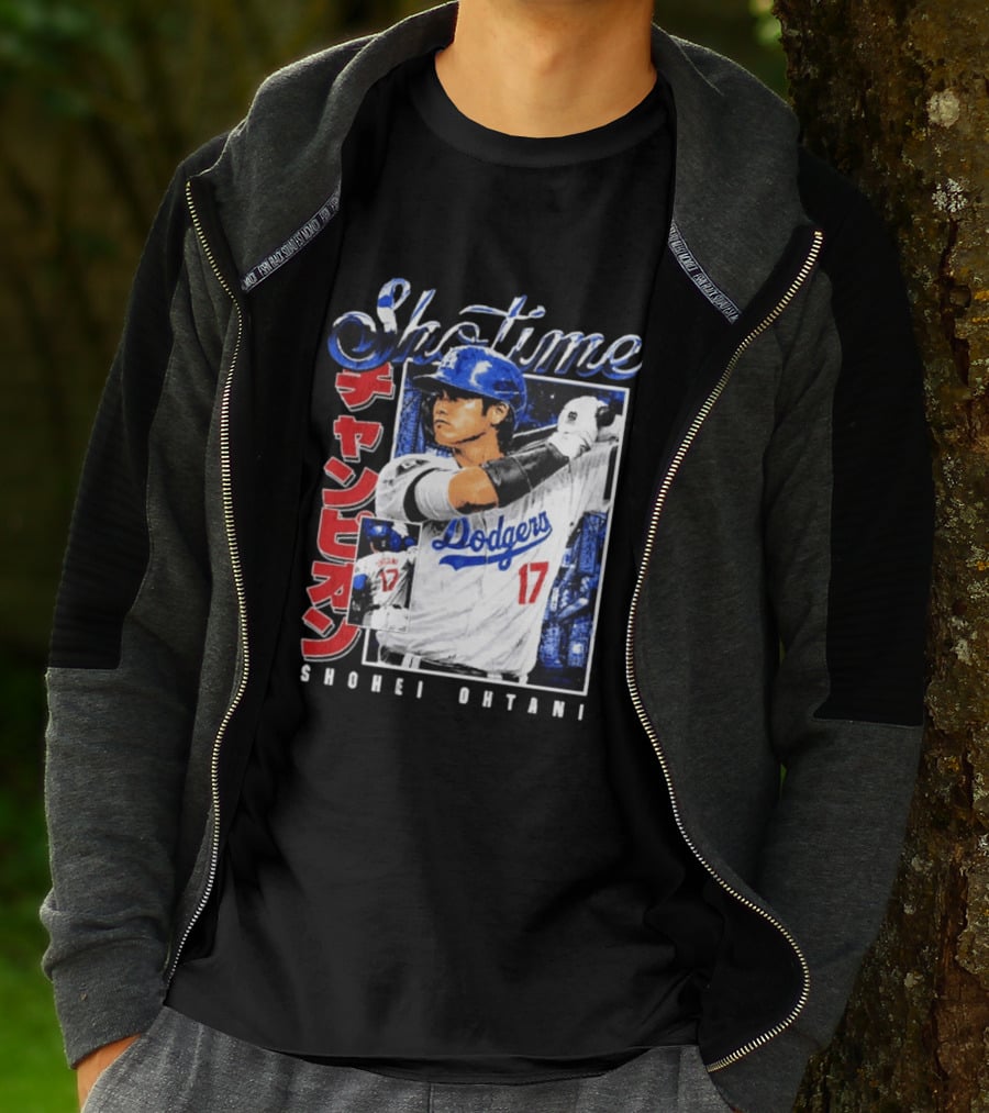 Sho Time Shohei Ohtani Dodgers 17 Baseball Sportswear T-Shirt