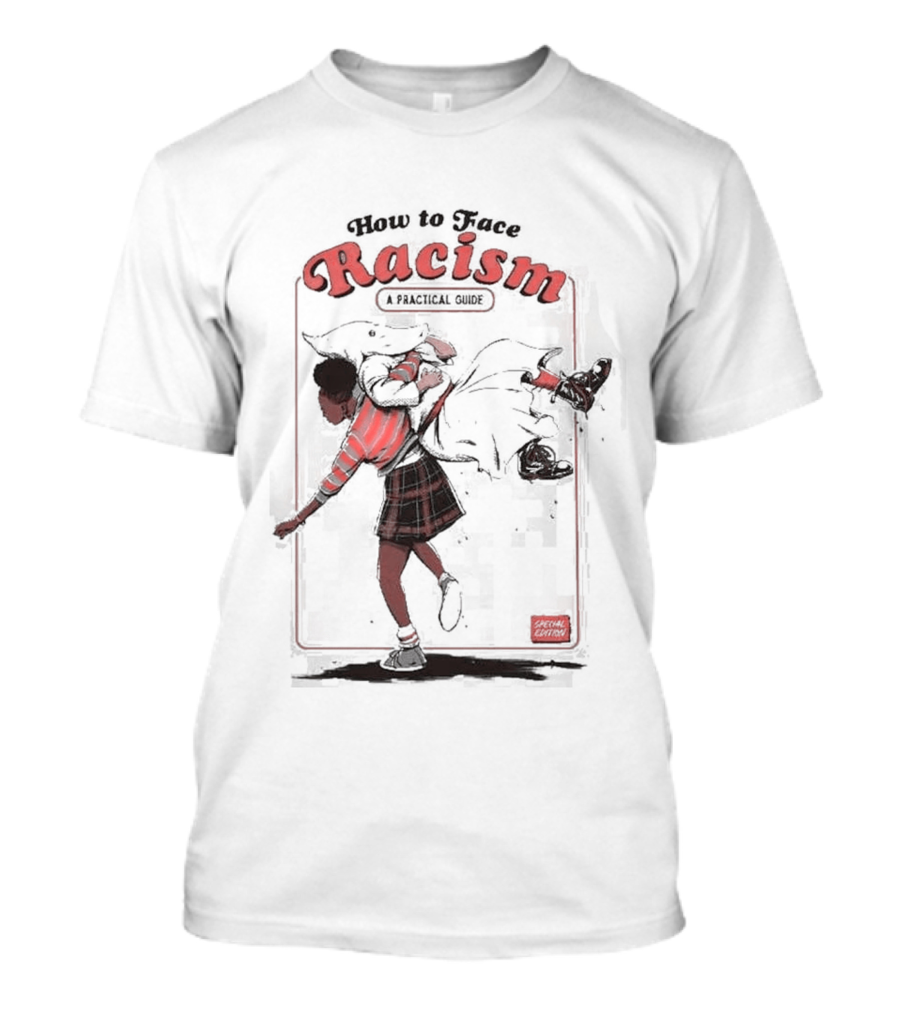 How To Face Racism A Practical Guide Comic Cover T-Shirt