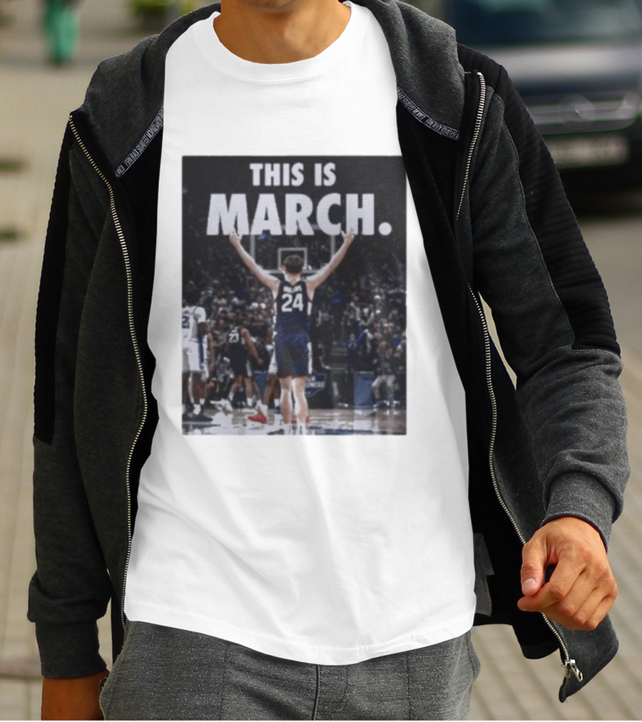 This Is March Braylon Mullins The Shot Uconn Clutch Basketball Moment T-Shirt