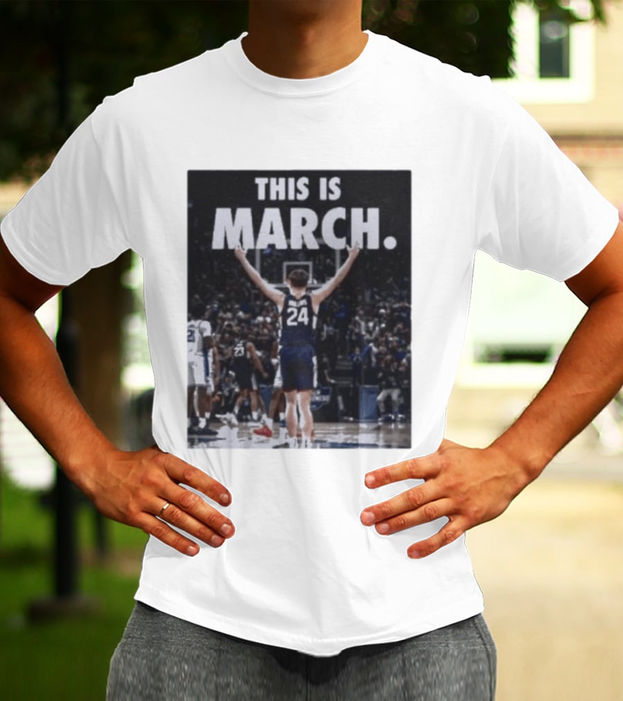 This Is March Braylon Mullins The Shot Uconn Clutch Basketball Moment T-Shirt