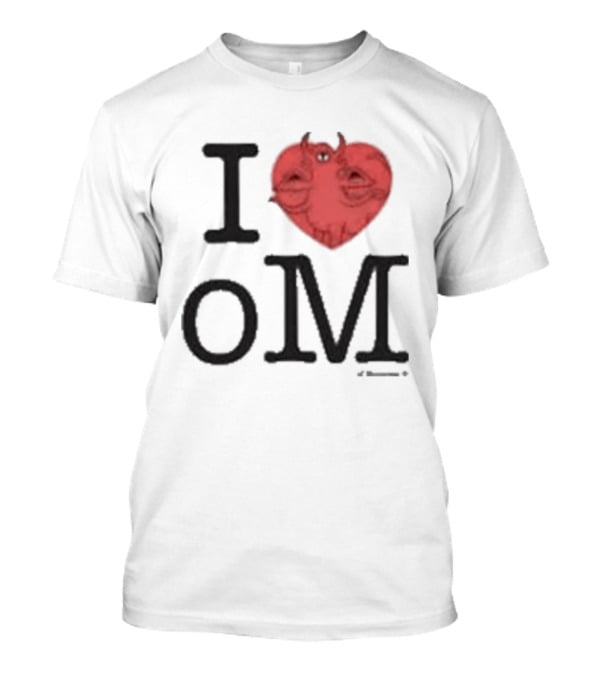 Polyvinyl Records Of Montreal I Love Om Heart Tomato Face T-Shirt