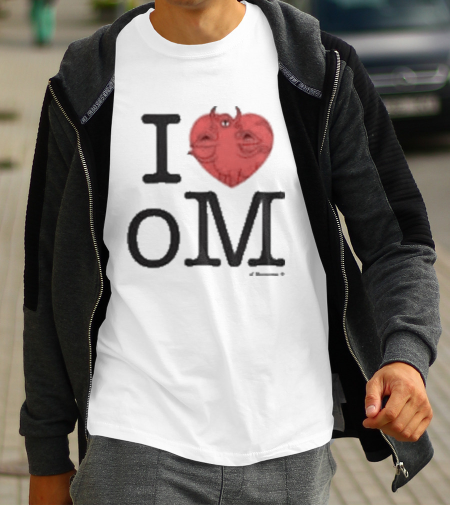 Polyvinyl Records Of Montreal I Love Om Heart Tomato Face T-Shirt