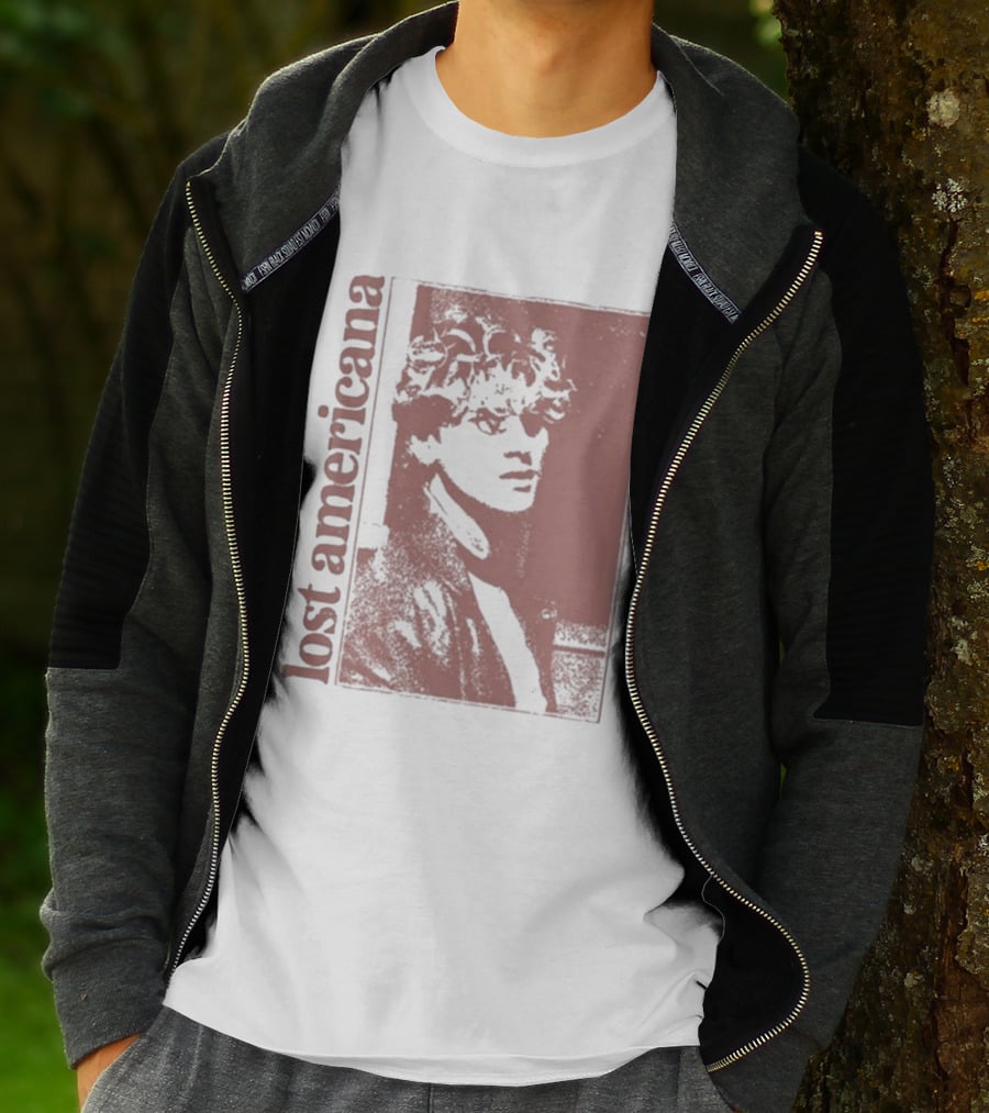 Lost Americana Mgk Retro Style Image T-Shirt