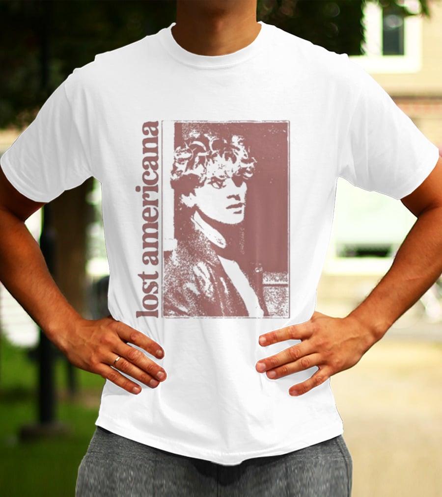 Lost Americana Mgk Retro Style Image T-Shirt