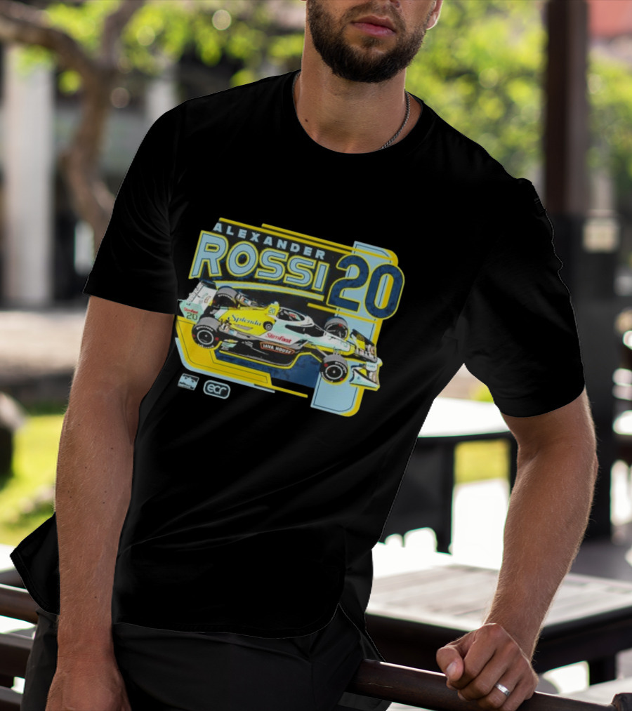 Alexander Rossi 2026 Splenda Sunfast Lava House Car ECR Racing 20 T-Shirt