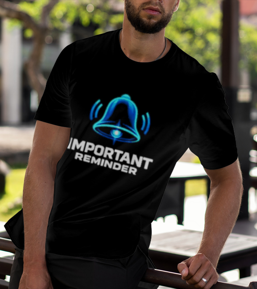 Elon Musk Important Reminder Bell T-Shirt