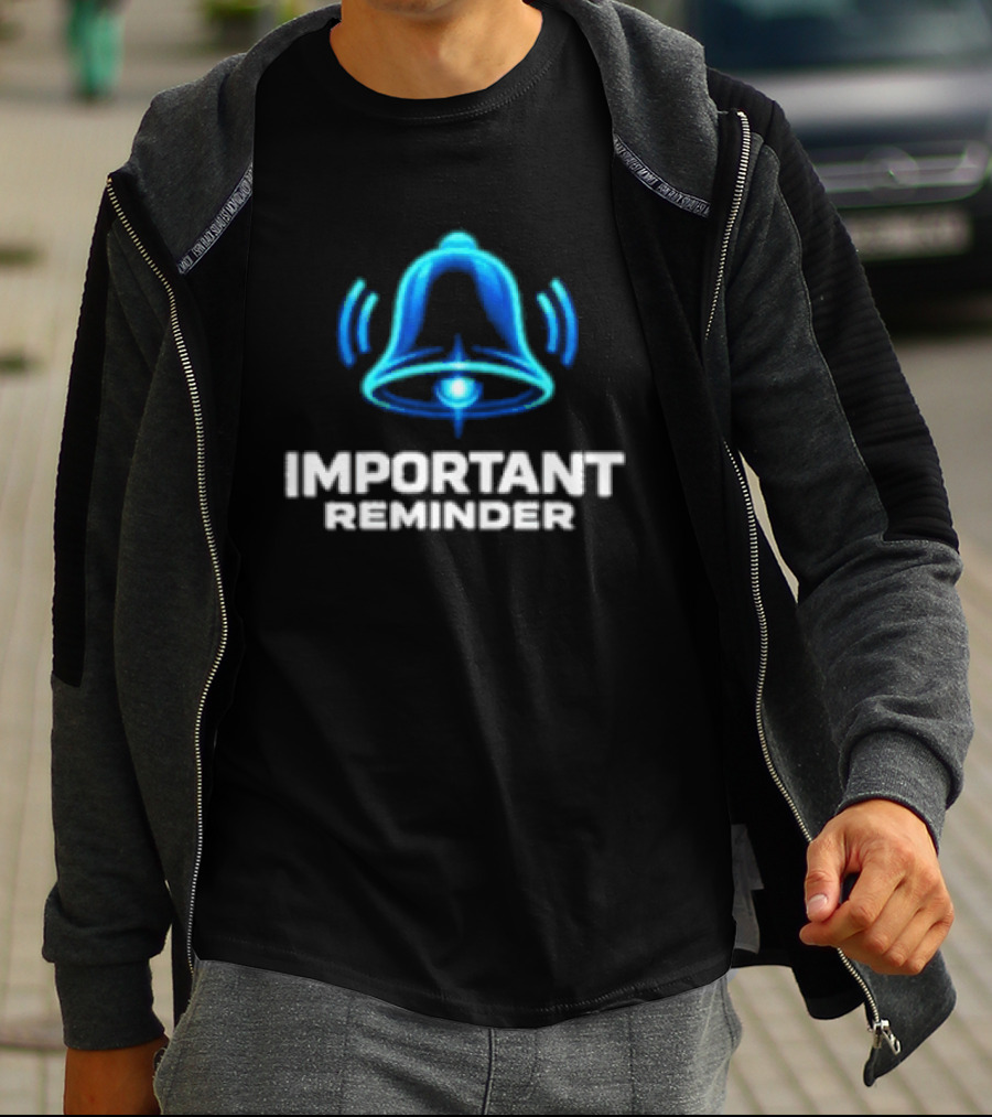 Elon Musk Important Reminder Bell T-Shirt