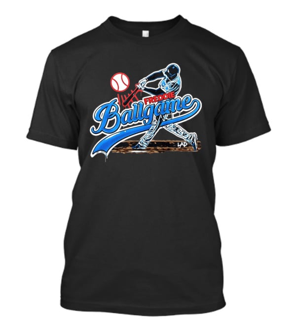 Freddie Ballgame Freddie Freeman Los Angeles Dodgers Baseball LAP T-Shirt