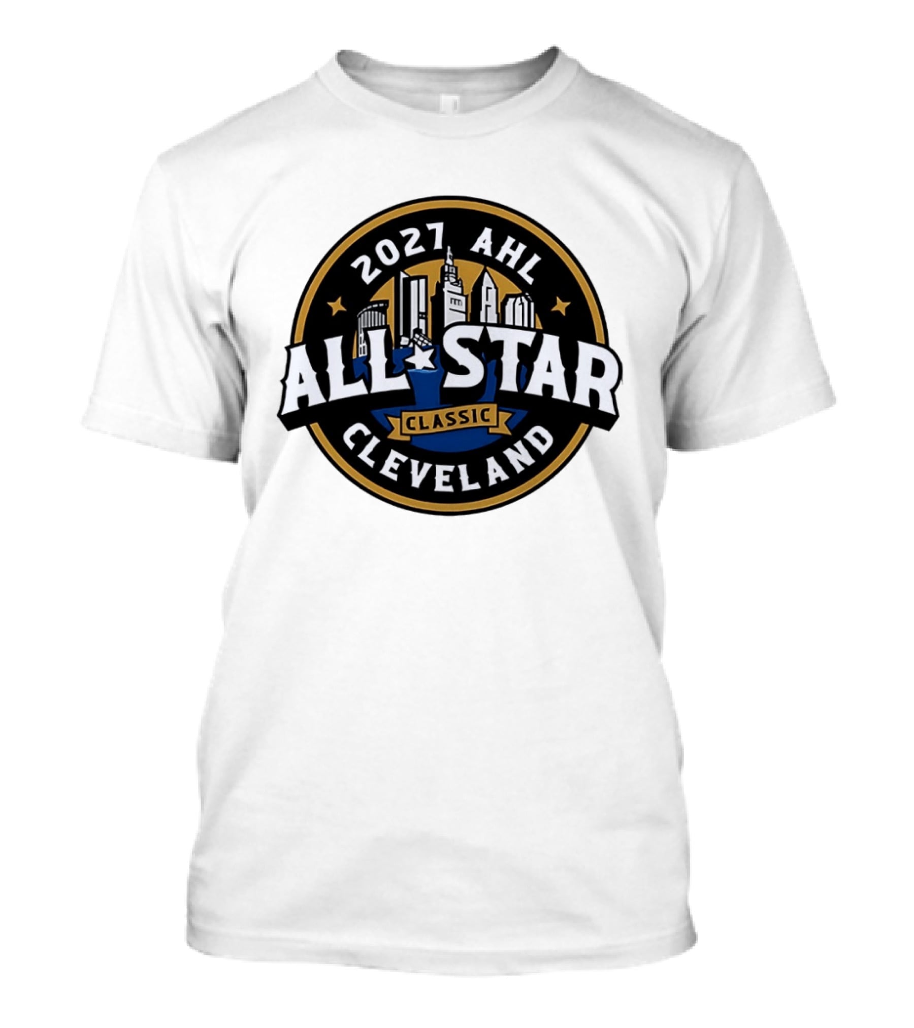 2027 AHL All Star Classic Cleveland Skyline Event T-Shirt