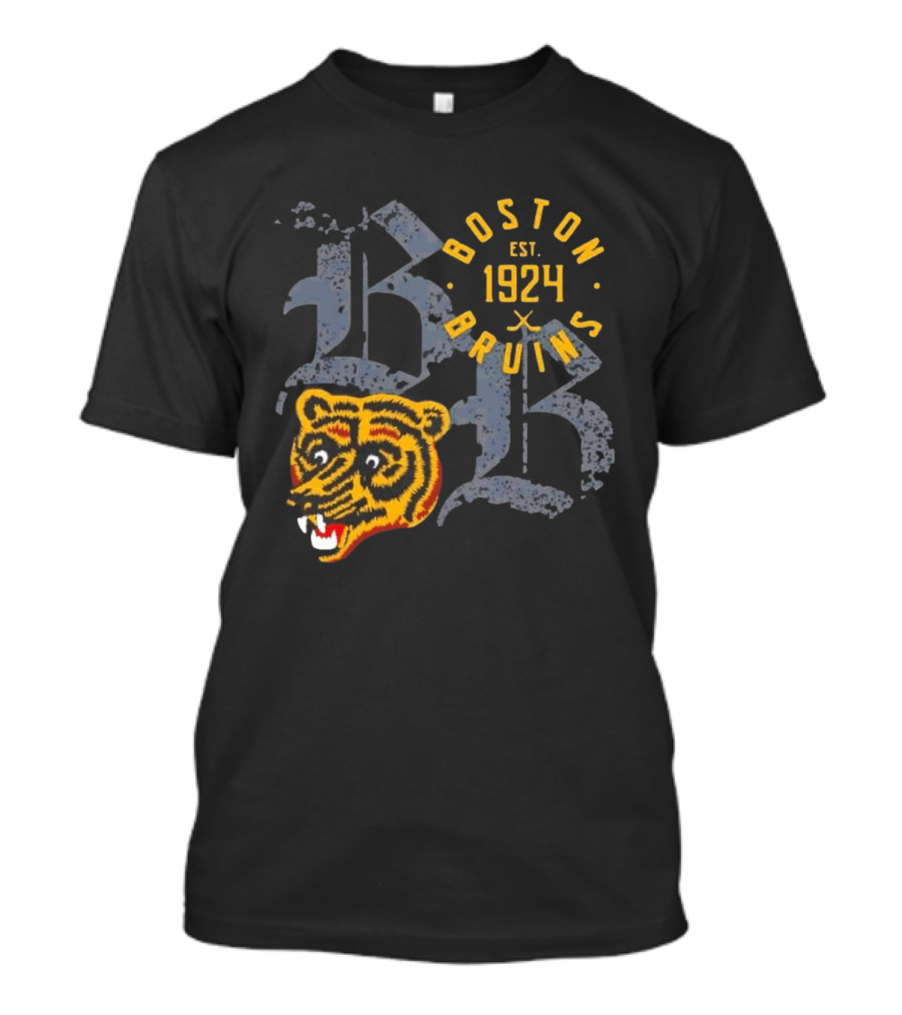 Boston Bruins EST 1924 Long Haul Classic Team Bear T-Shirt
