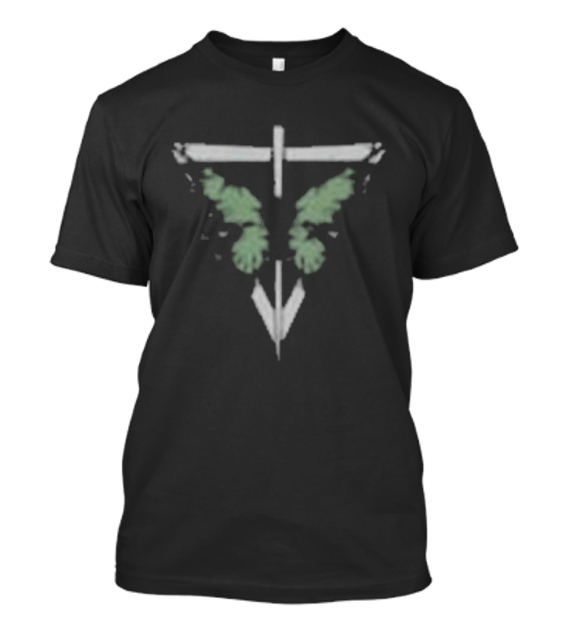 Citizen Soldier I Don't Want To Die I Just Don't Want To Be Alive Dead Butterflies Cross T-Shirt