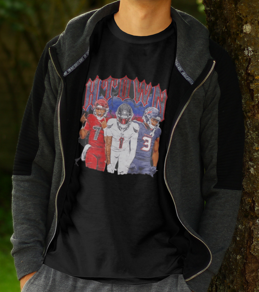 CJ Stroud Tank Dell Kamari Lassiter Houston Texans H TOWN 713 T-Shirt