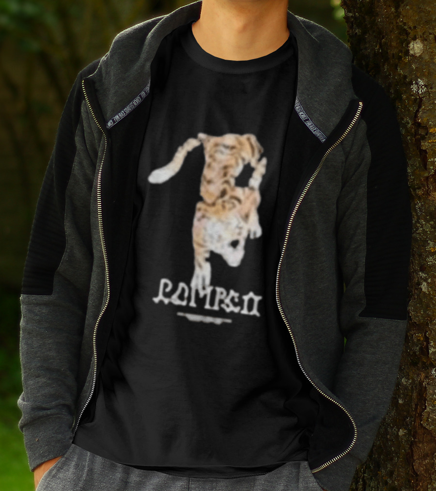 Pompeii Tiger Jumping T-Shirt
