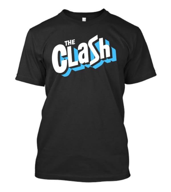 The Clash White And Blue T-Shirt