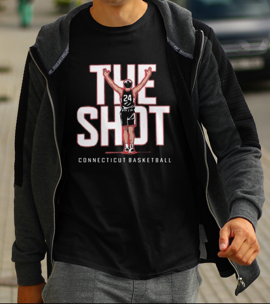 The Shot Connecticut Basketball Iconic Moment T-Shirt
