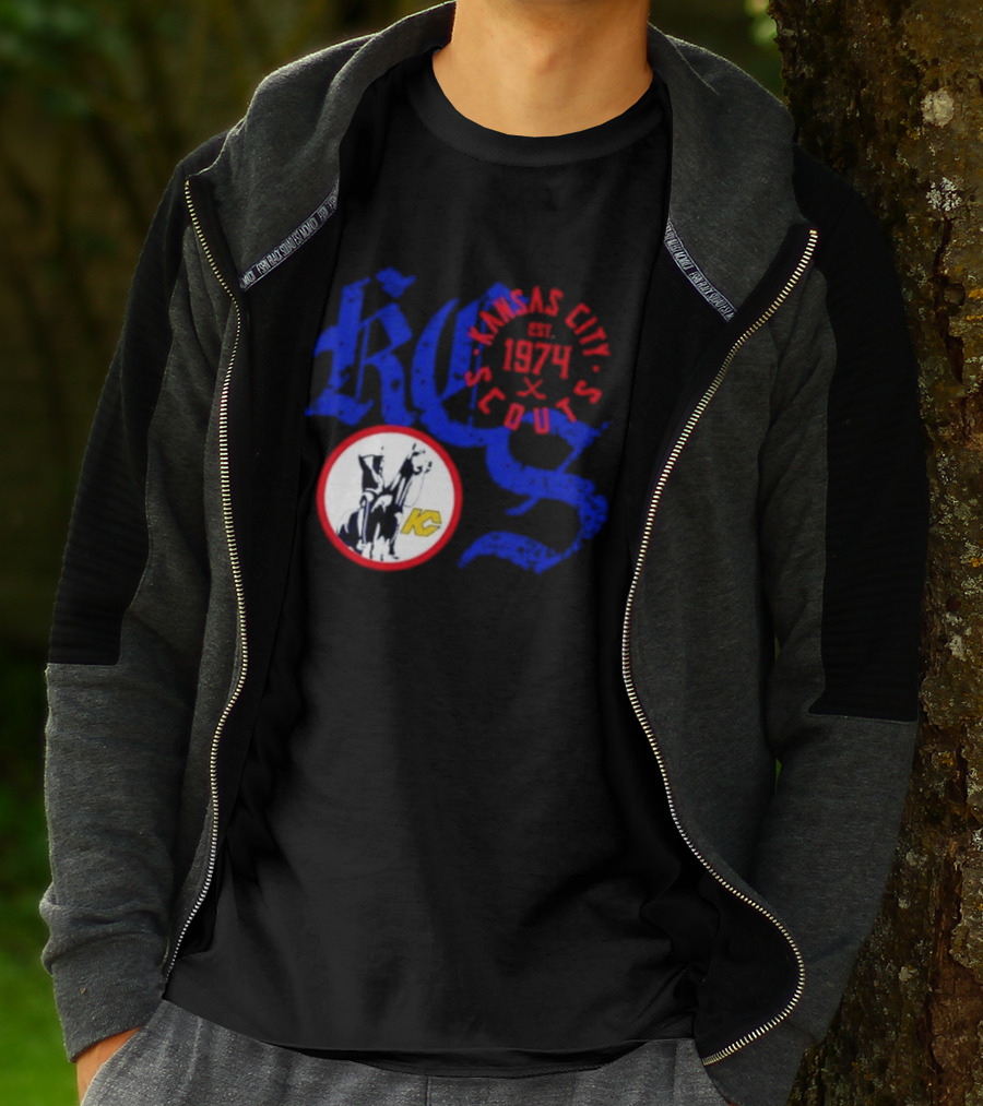 Kansas City Scouts 1974 Retro KC NHL Scouts T-Shirt