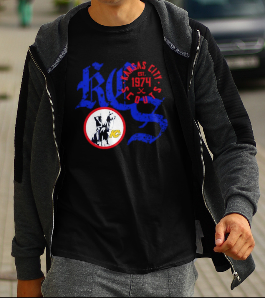 Kansas City Scouts 1974 Retro KC NHL Scouts T-Shirt