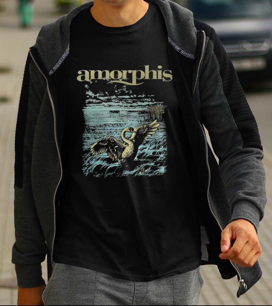 Amorphis Swan Lake Borderland T-Shirt