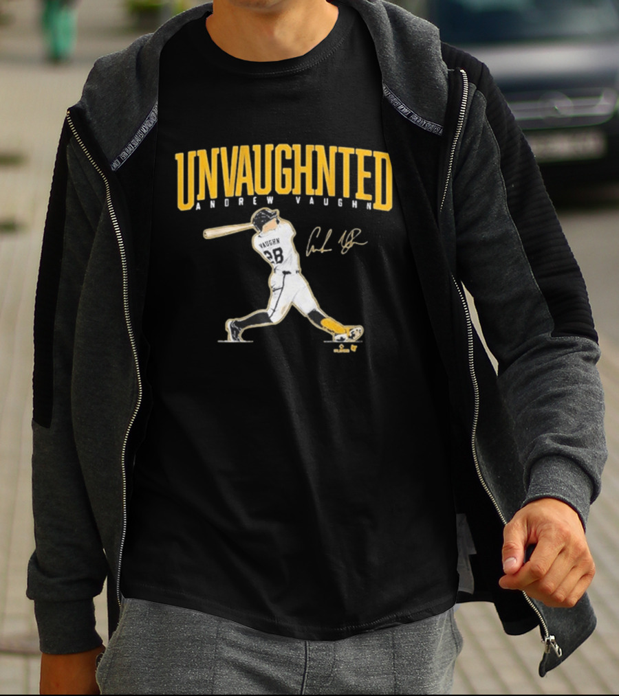 Andrew Vaughn Unvaughnted Baseball Signature T-Shirt