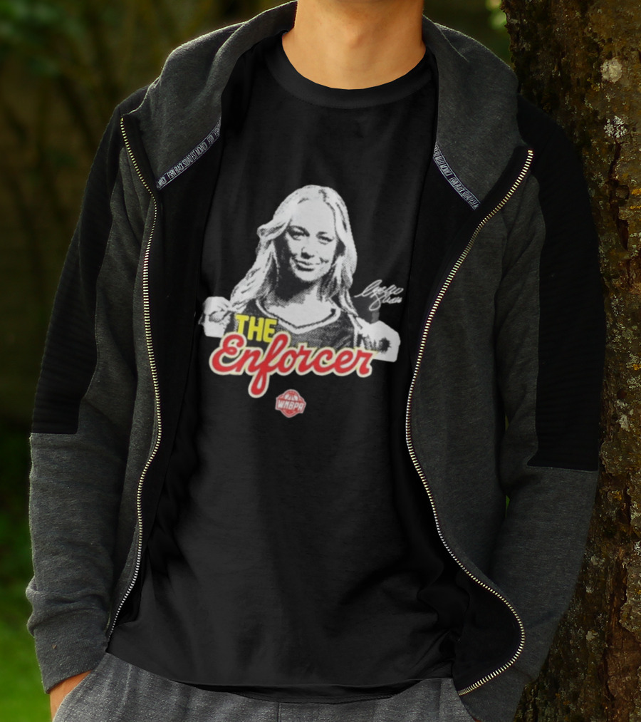 Sophie Cunningham The Enforcer WNBPA Basketball Signature T-Shirt