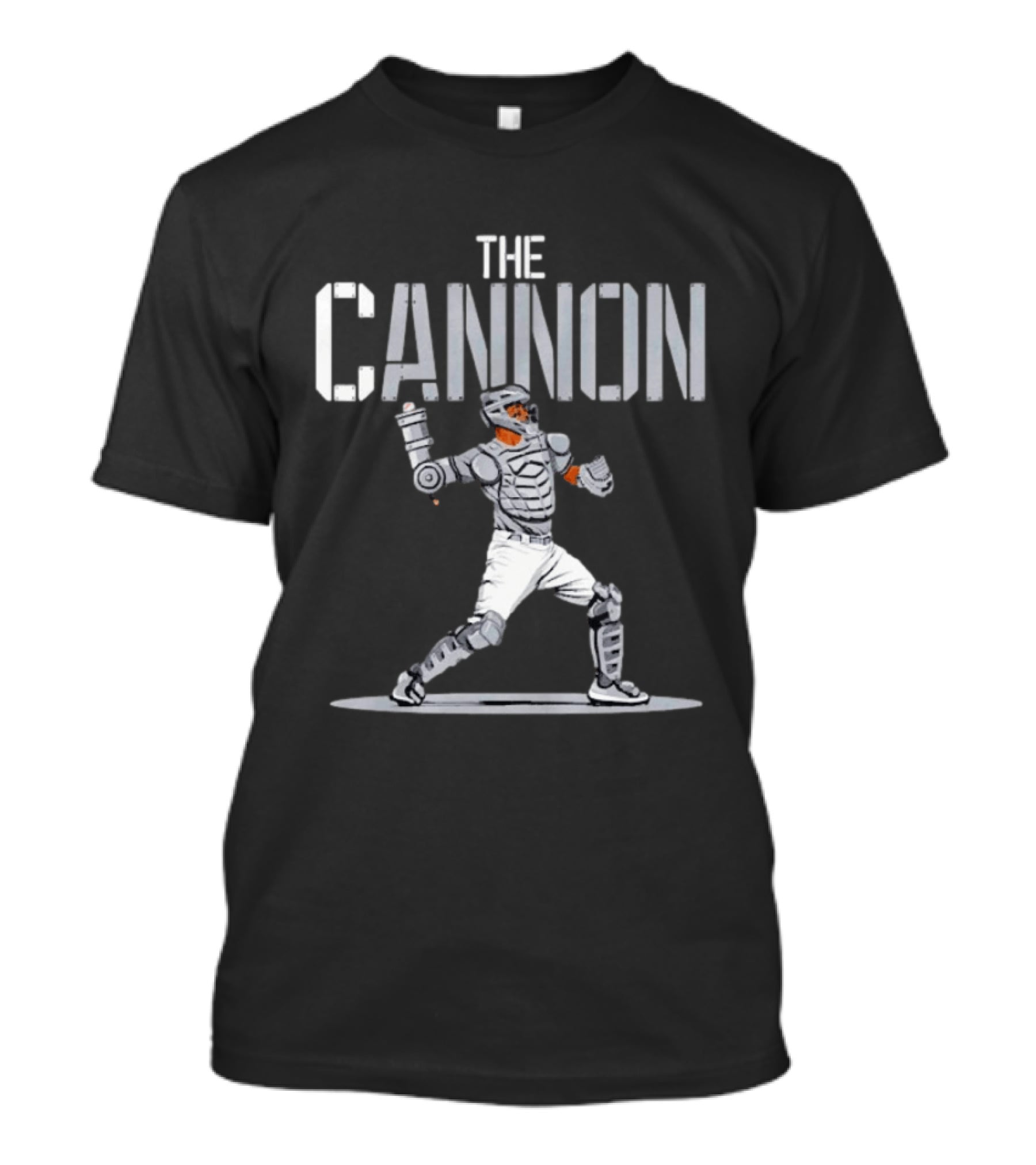The Cannon Luis Torrens Robotic Catcher Baseball Player T-Shirt