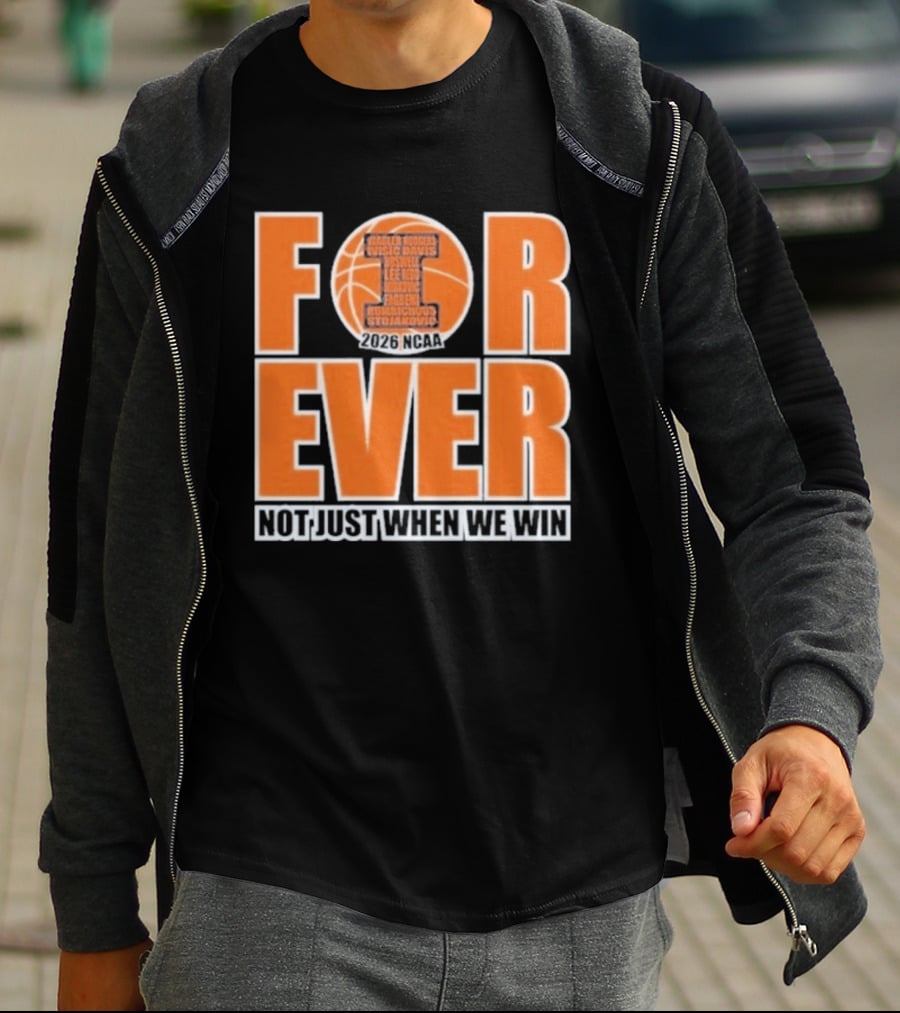 Forever Support 2026 NCAA Commitment Not Just Winning T-Shirt