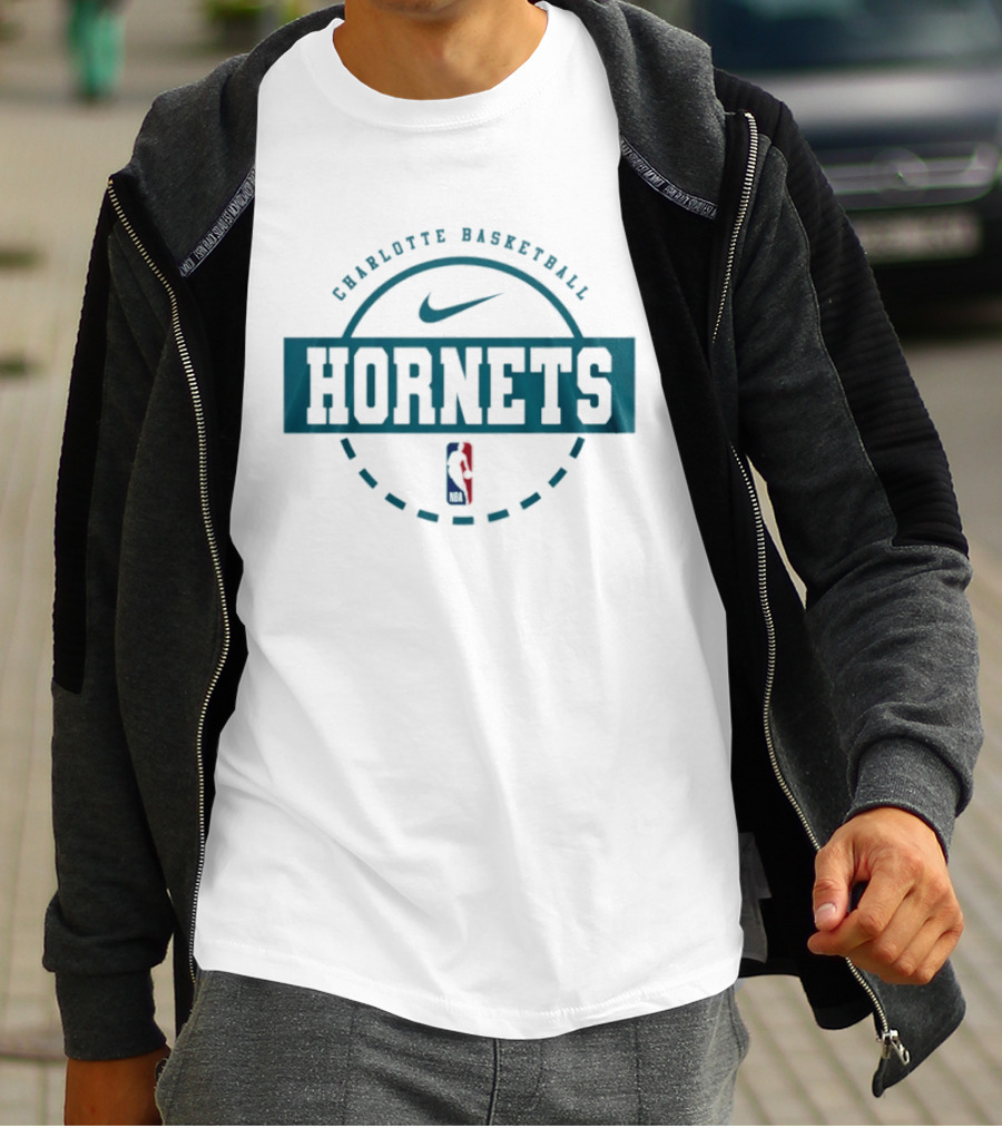 Charlotte Basketball Hornets NBA Nike T-Shirt