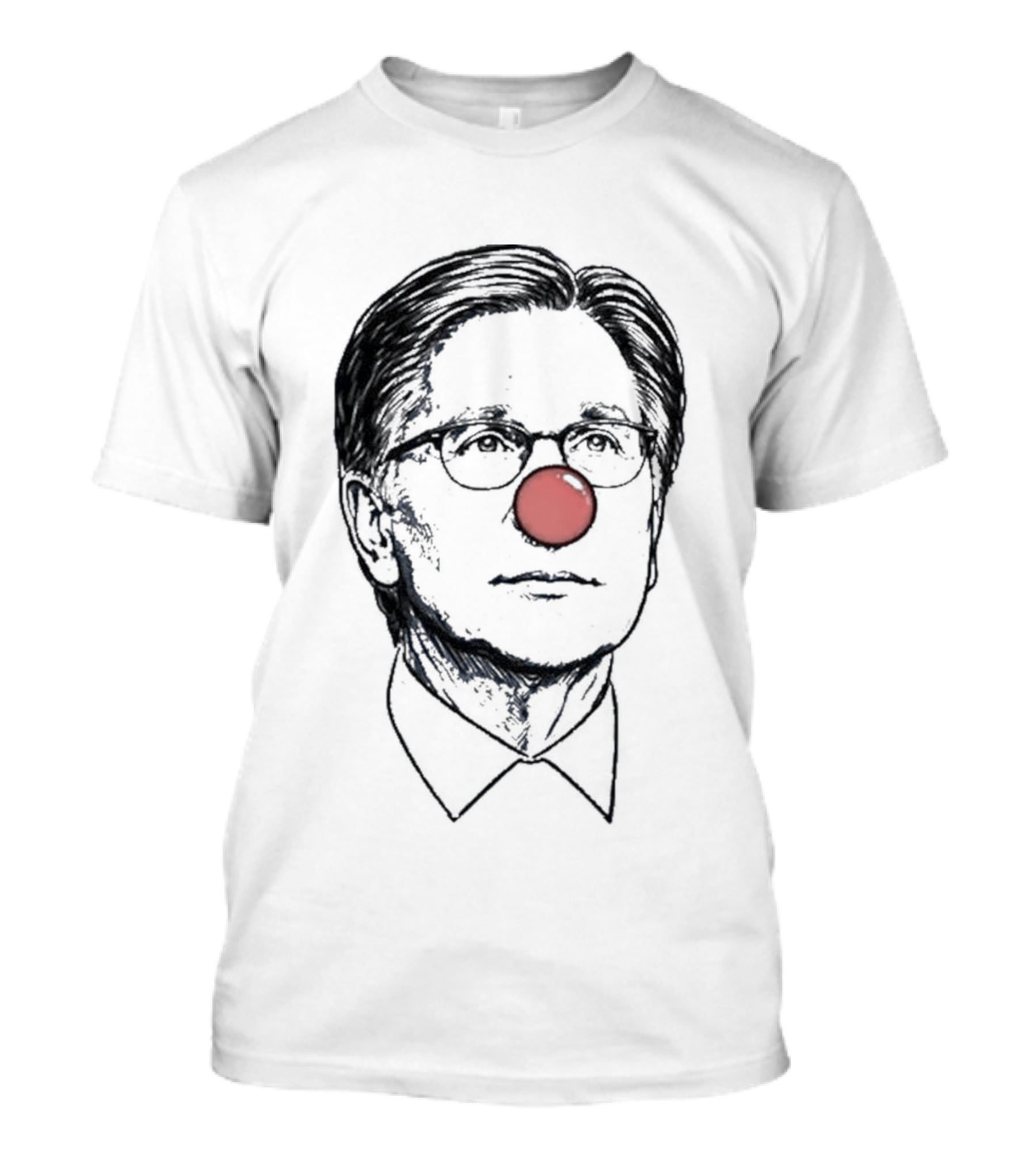John W Henry Red Nose Clown T-Shirt