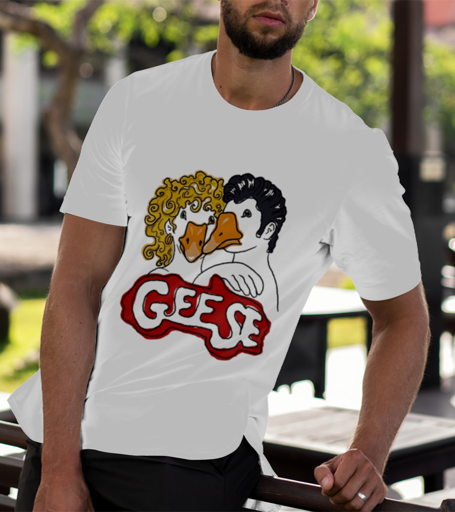 Grease Inspired Lonely Club Geese With Duck Faces T-Shirt