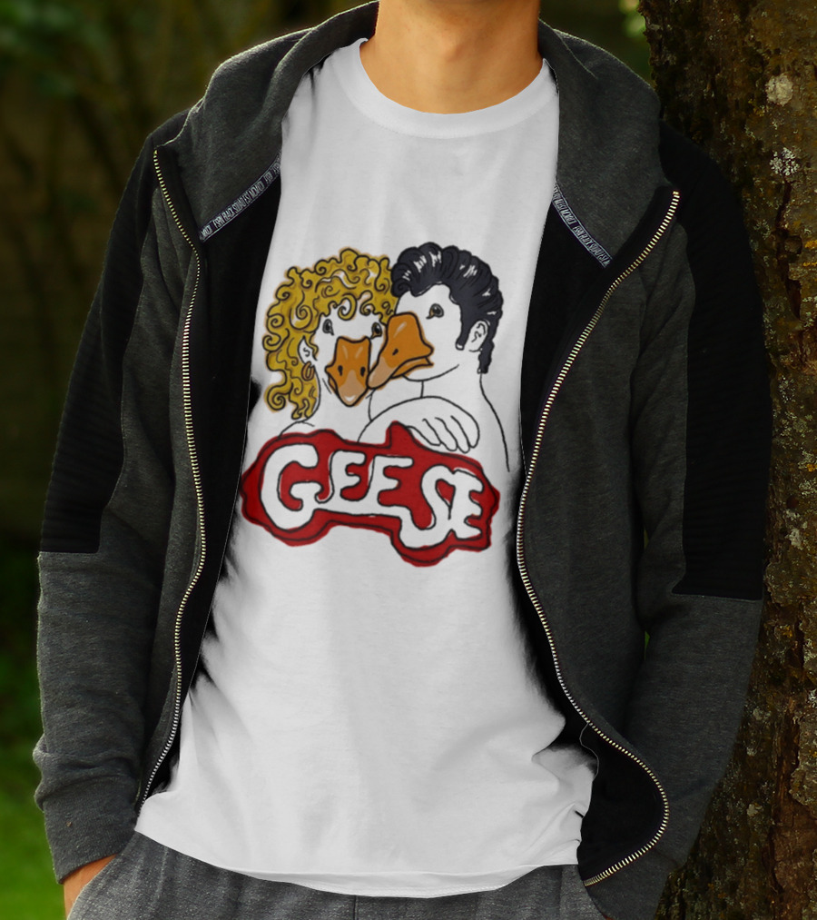 Grease Inspired Lonely Club Geese With Duck Faces T-Shirt