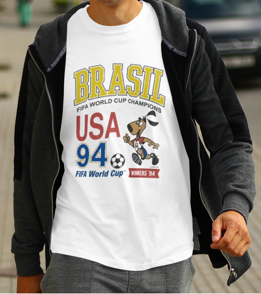 BRAZIL FIFA World Cup Champions USA 94 T-Shirt