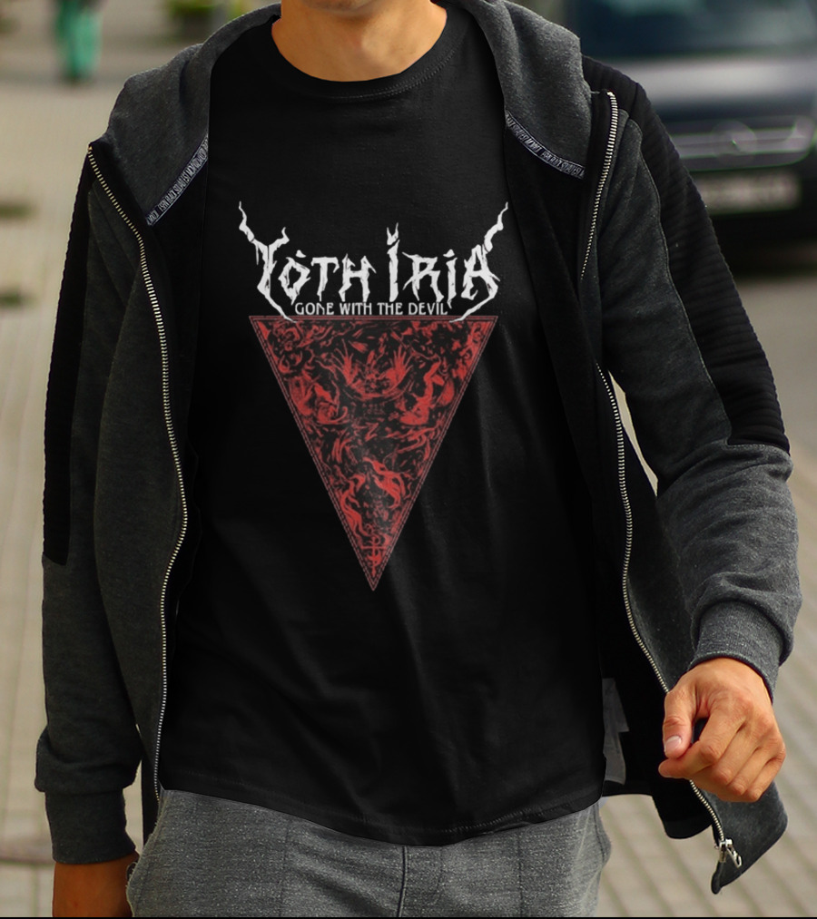 Yoth Iria Gone With The Devil Triangular Red T-Shirt
