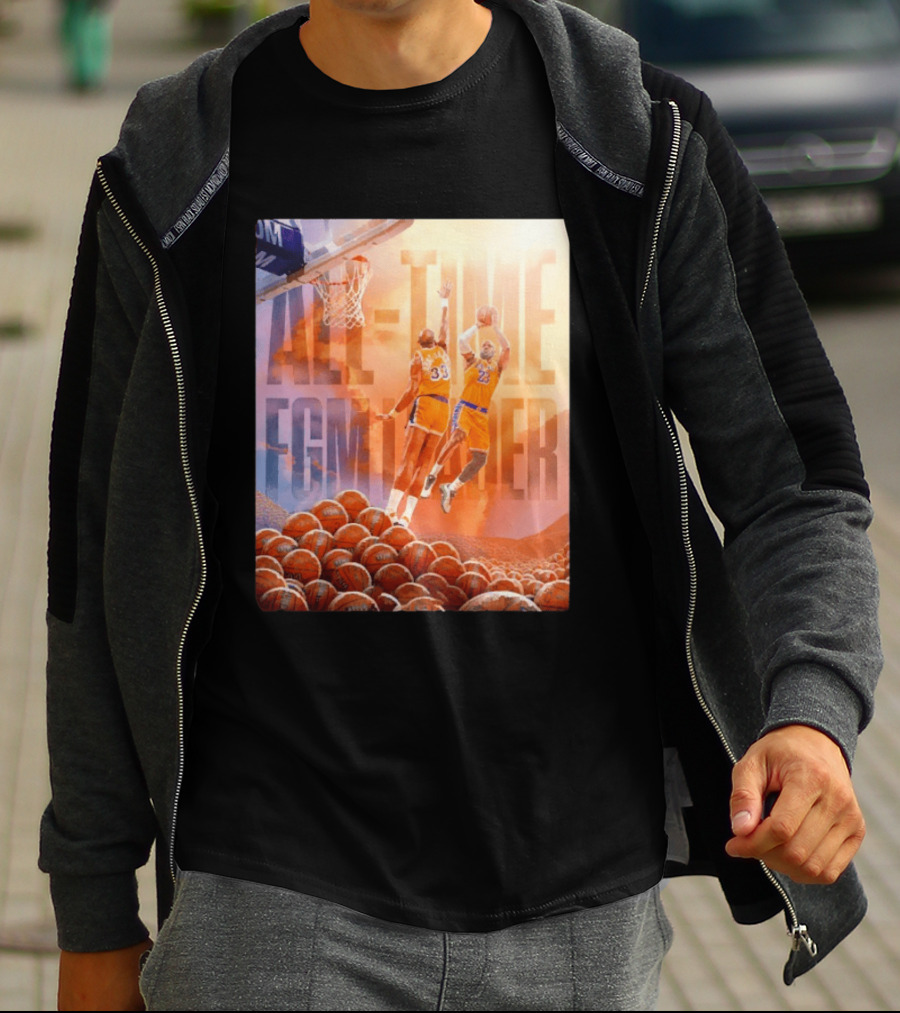 LeBron 23 Surpassing Kareem 33 All Time FGM Leader NBA Basketball T-Shirt