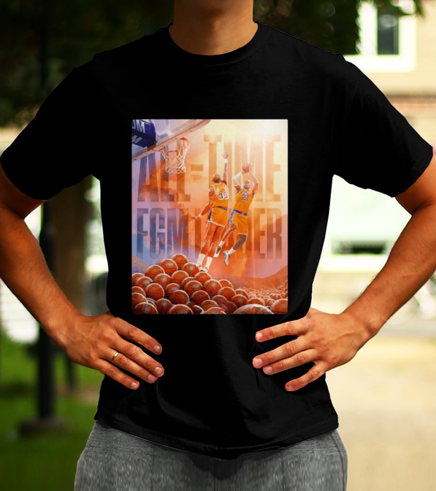 LeBron 23 Surpassing Kareem 33 All Time FGM Leader NBA Basketball T-Shirt