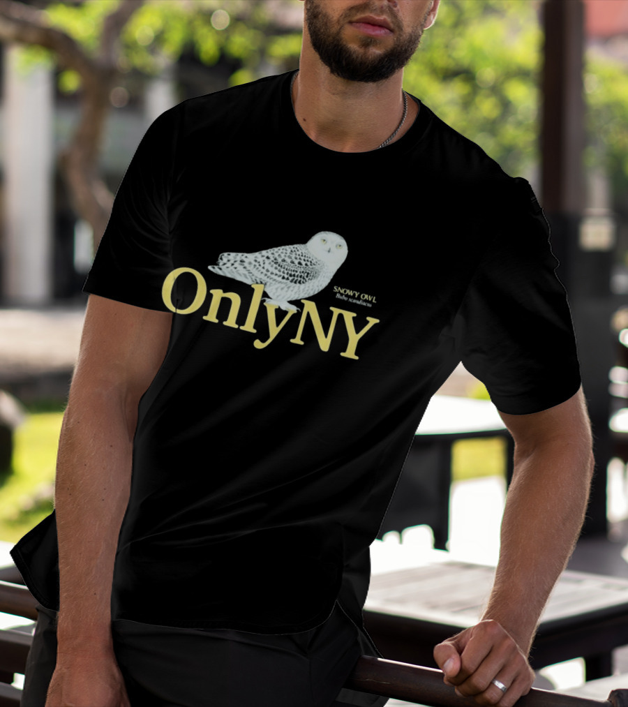 Only NY Snowy Owl Wild Manhattan T-Shirt