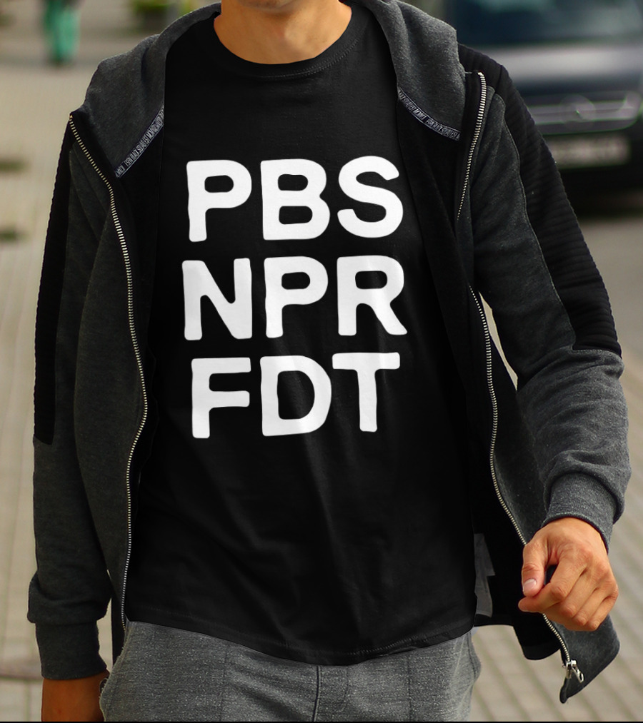 Resist PBS NPR FDT T-Shirt