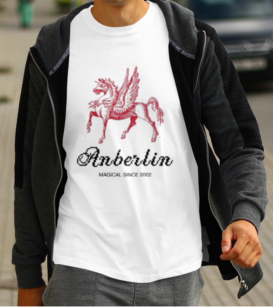 Anberlin Magical Since 2002 Winged Horse T-Shirt