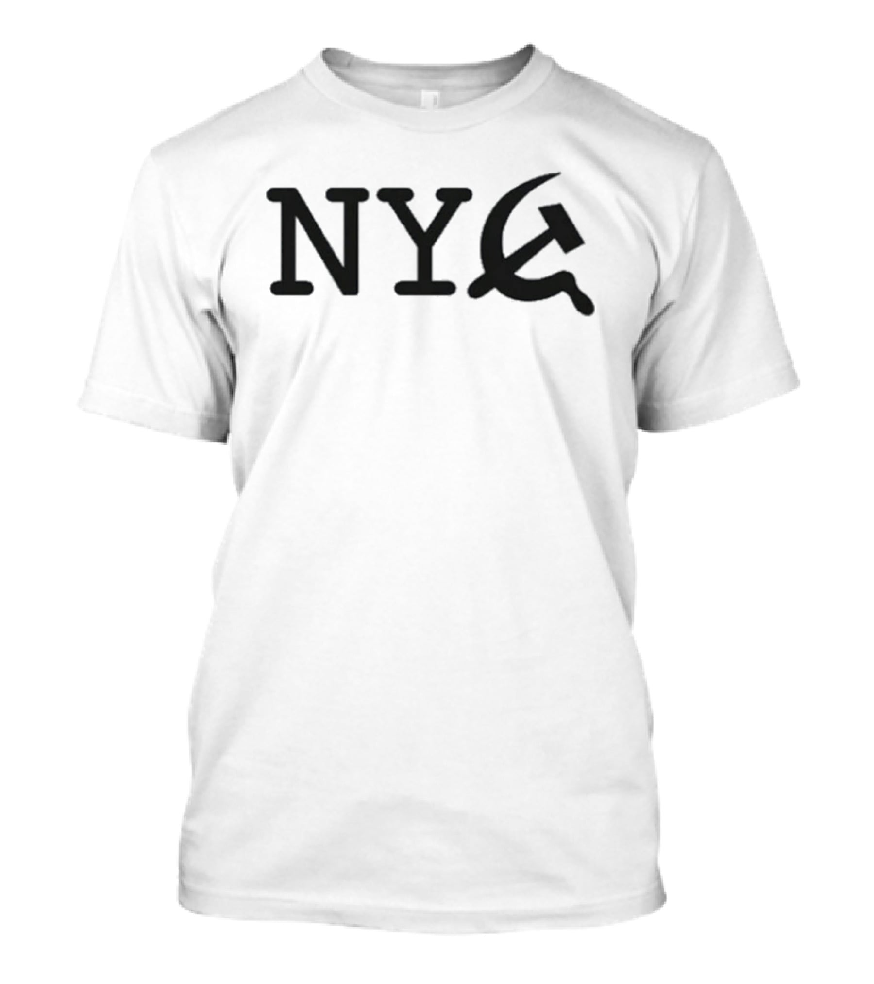 Tucker Carlson NYC Hammer And Sickle T-Shirt