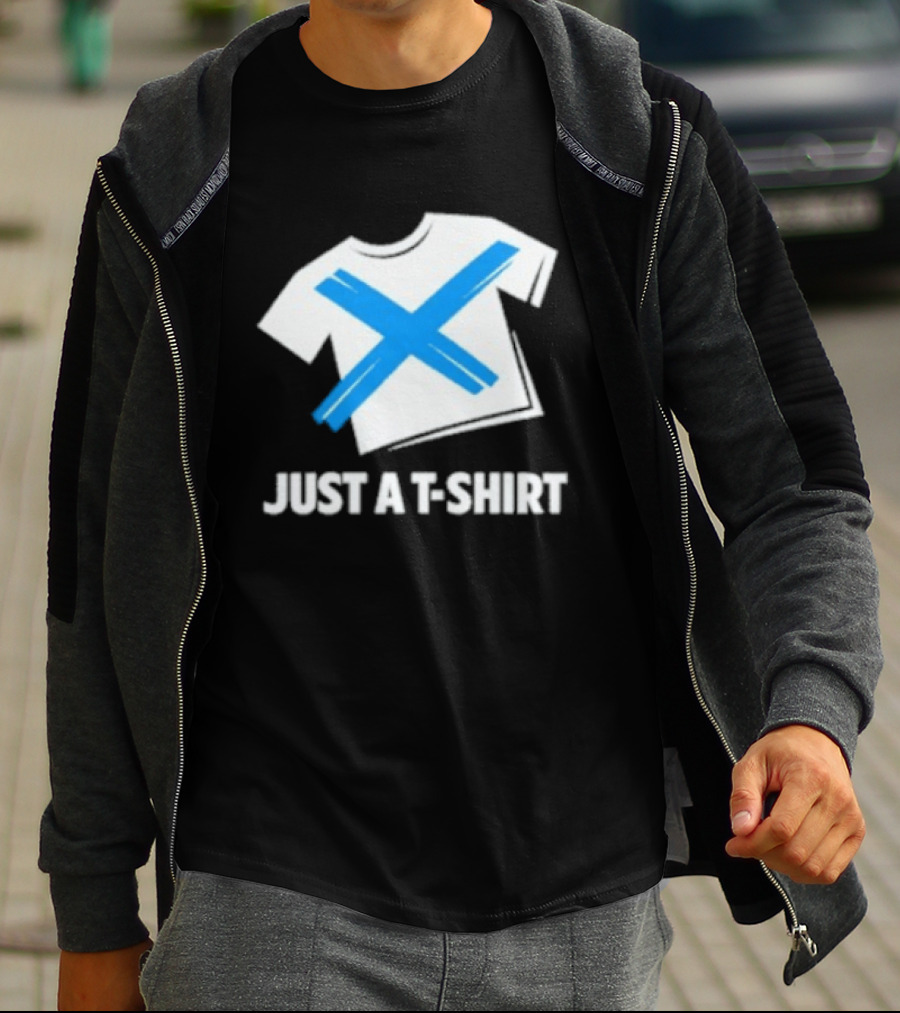 Just A Blue X T-Shirt