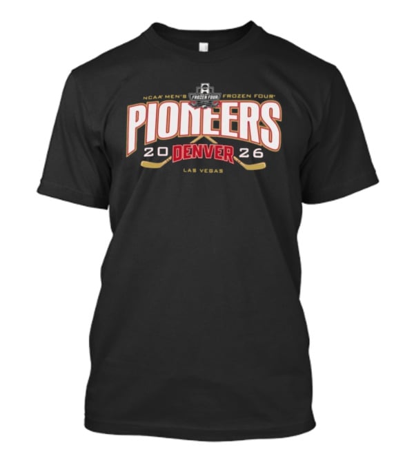 Denver Pioneers 2026 NCAA Men's Frozen Four Las Vegas Hockey T-Shirt