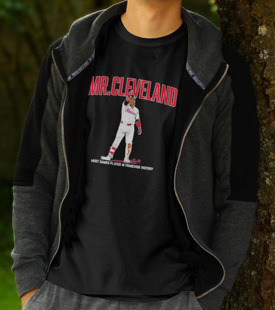 Mr. Cleveland Baseball Icon Jose Ramirez Cleveland Guardians Fan Favorite T-Shirt