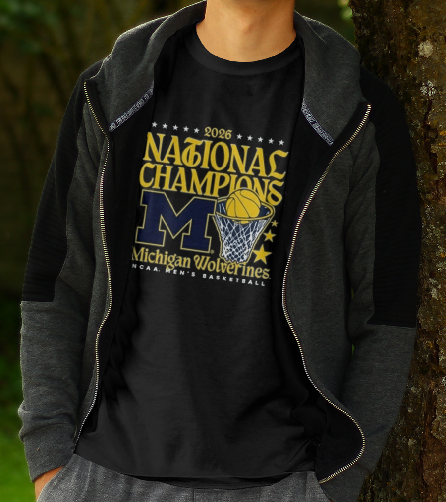 2026 National Champions Michigan Wolverines MBB Women's Basketball T-Shirt