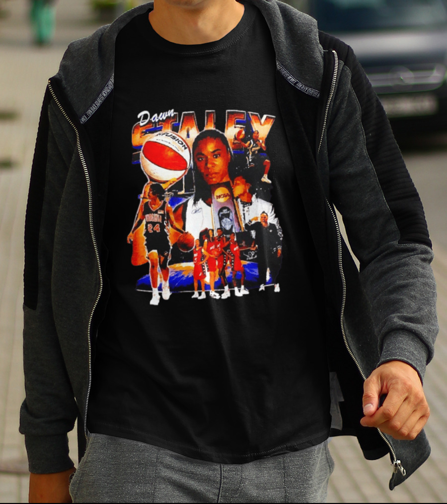 Dawn Staley South Carolina Gamecocks NCAA Basketball Collage T-Shirt