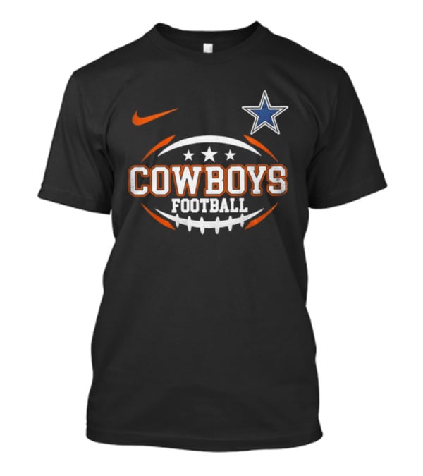 Cowboys Football Nike Star Logo Sports T-Shirt