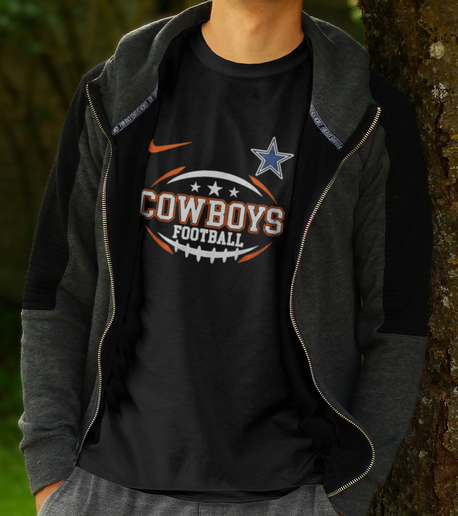 Cowboys Football Nike Star Logo Sports T-Shirt