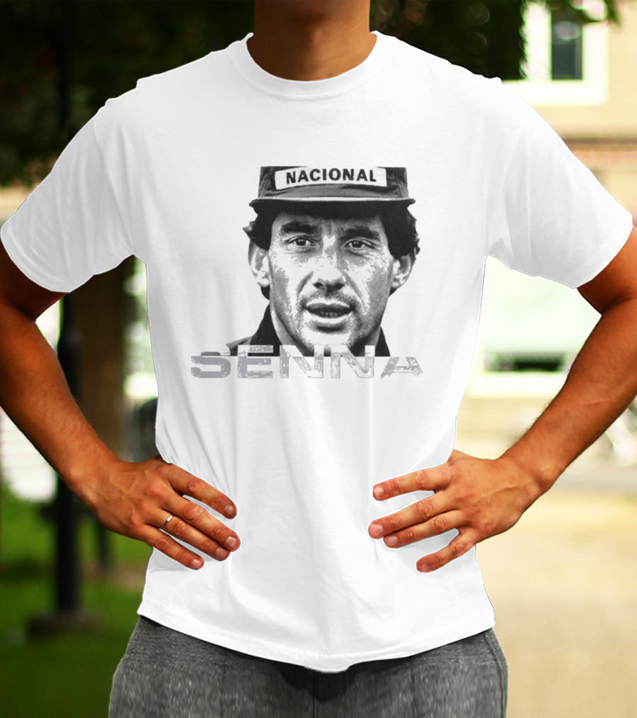 Nacional Cap Senna Formula One Racing Legend T-Shirt
