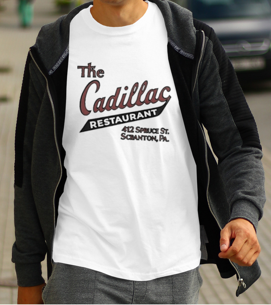 The Cadillac Restaurant 408 Spruce St Scranton PA T-Shirt