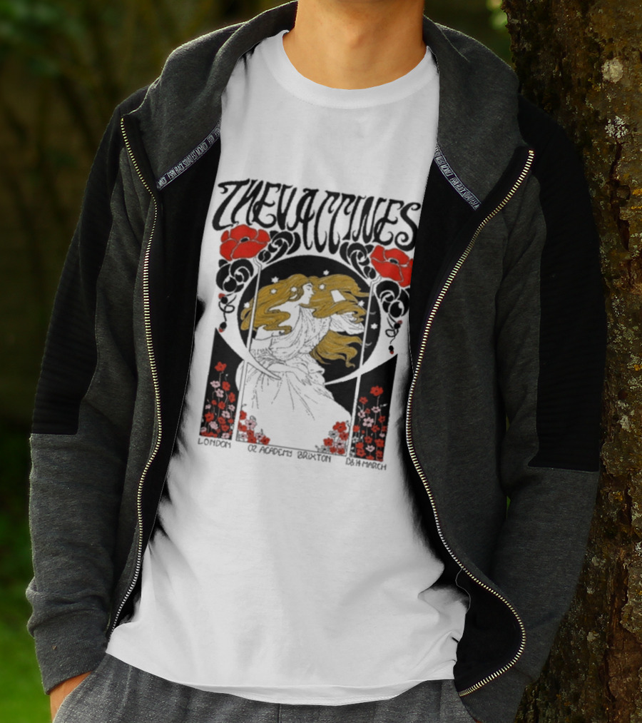 The Vaccines March 13 2026 London Alphonse Mucha T-Shirt