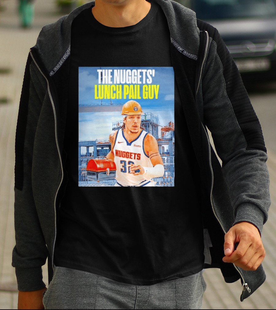 The Nuggets Lunch Pail Guy Aaron Gordon Denver Basketball Player T-Shirt